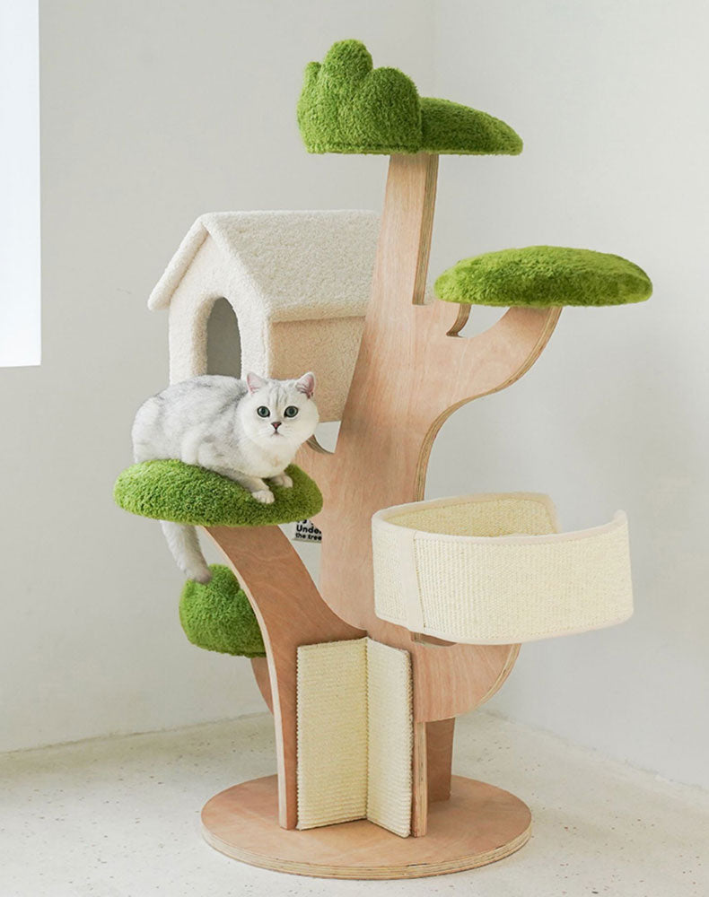 Pine Tree House Cat Tree