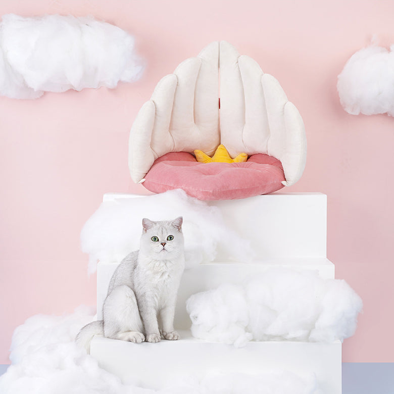 Angel Wing Heart Cat Mat
