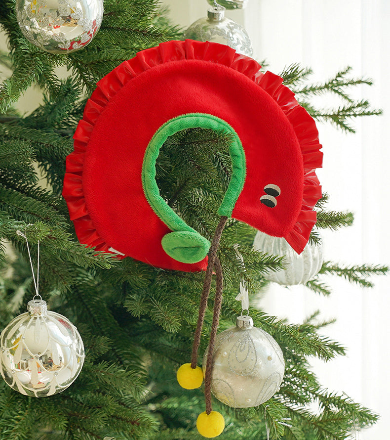 クリスマスアップル猫の首輪