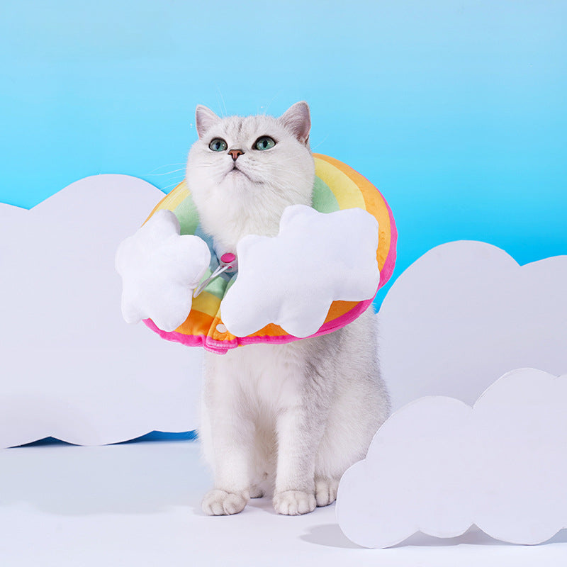Rainbow Cat Cone