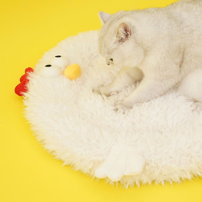 Chick Cluck Cat Mat