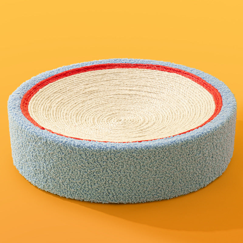 Cute Animal & Fruits Style Sisal Cat Scratcher Bed