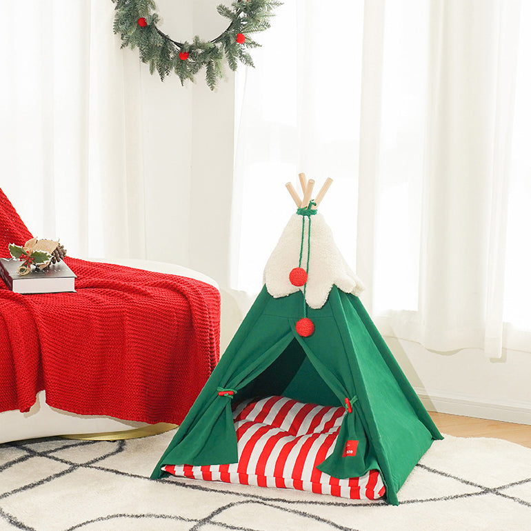 Christmas Cat Teepee
