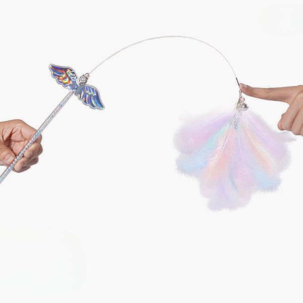 Unicorn Feather Cat Teaser Wand