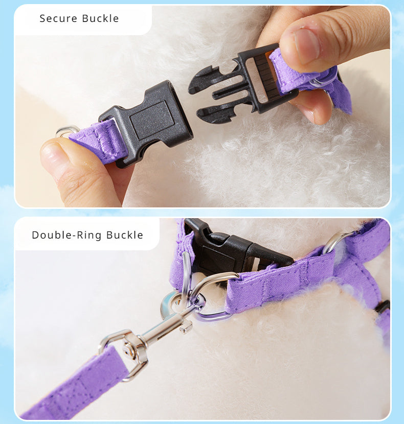 Cute Bow Tie Cat Harness