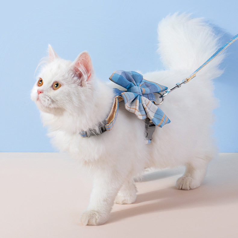 JK蝶ネクタイ猫ハーネス