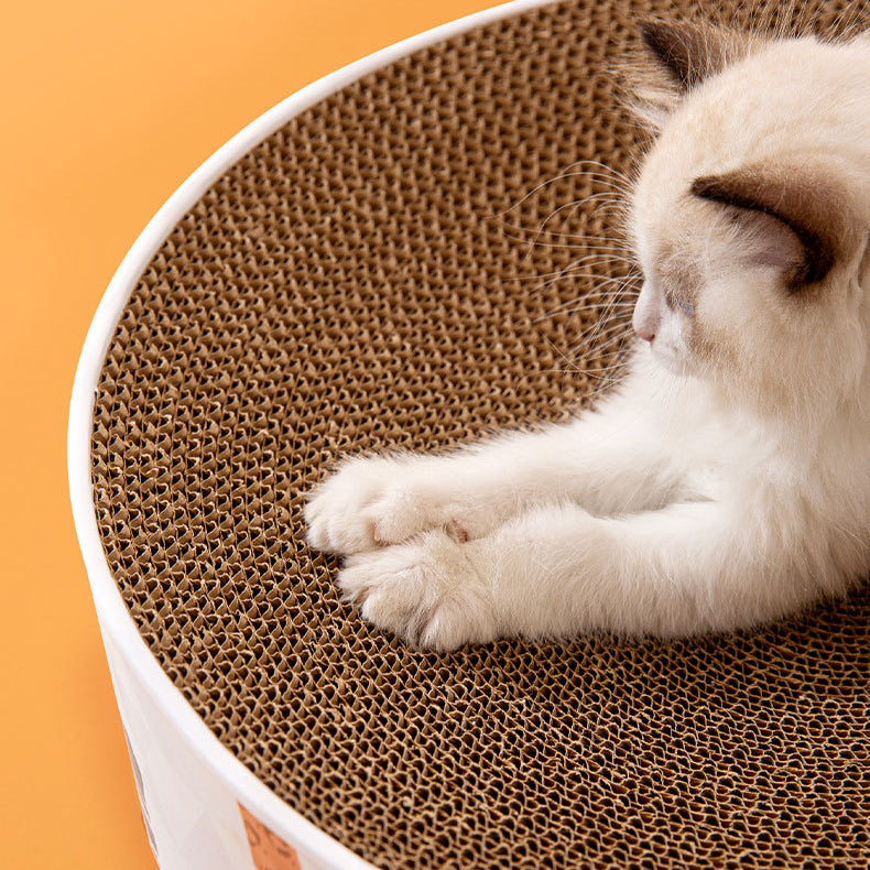 猫柄 猫爪とぎ 猫ベッド