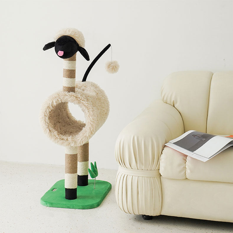 Black Face Sheep Cat Tree