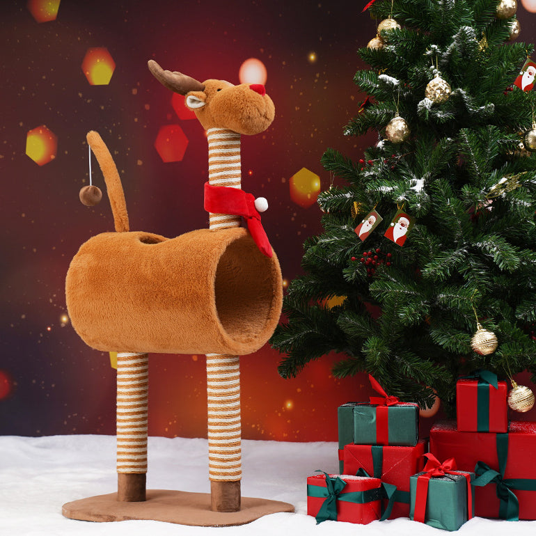 Christmas Elk Cat Tree