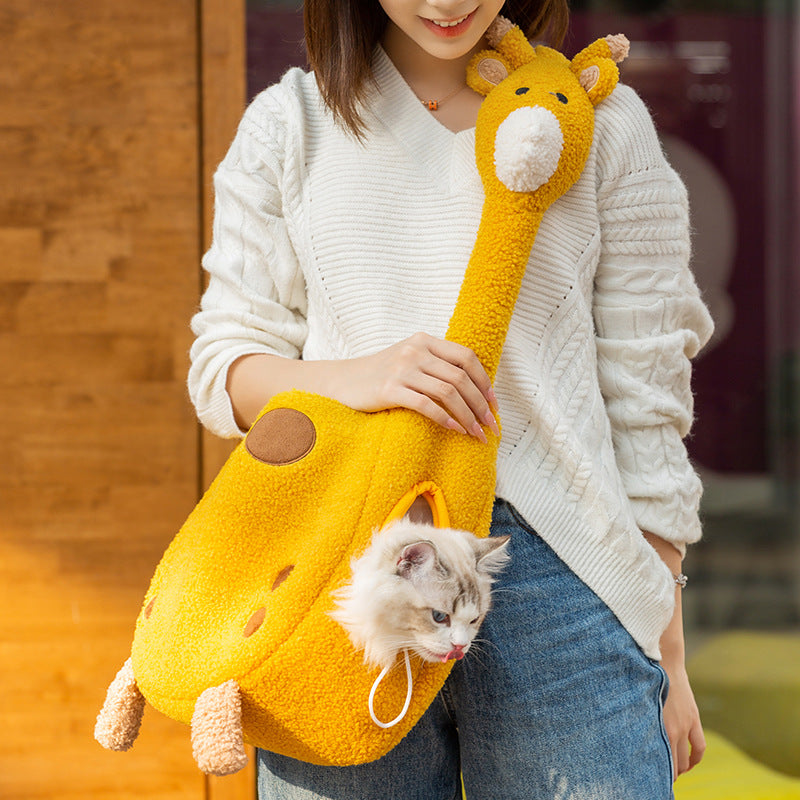 Cute Giraffe Cat Bag