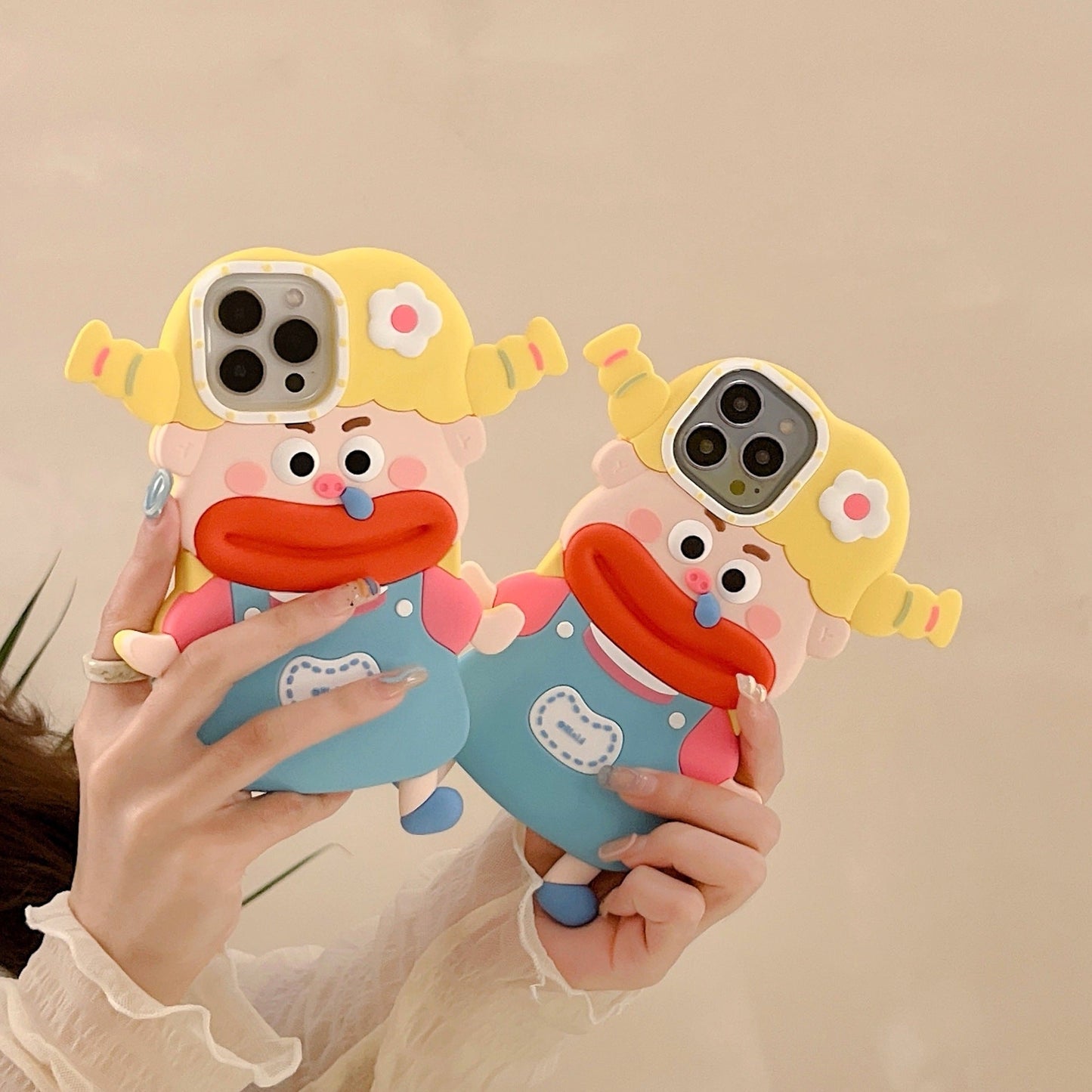 Cute Pigtail Runny Girl Phone Case