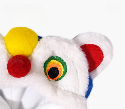 Lion Dance Winter Warm Cat Cape