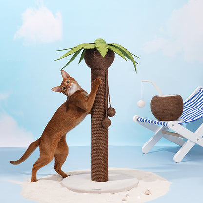 Coconut Cat Scratching Post