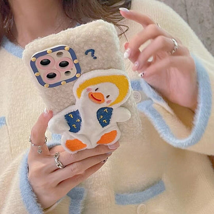 Cute Fluffy Duck Phone Case