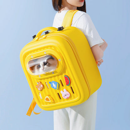 Cute Moe Cartoon Cat Carrier Cat Bag