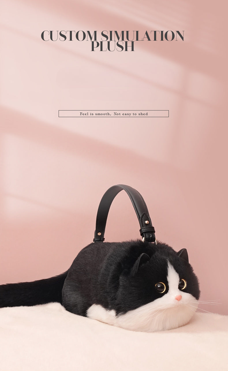 Black and White Cat Bag