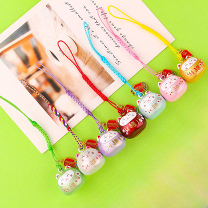 Lucky Cat Dharma Phone Charm