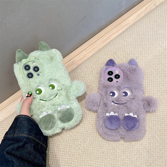 Cute Fluffy Monster Phone Case