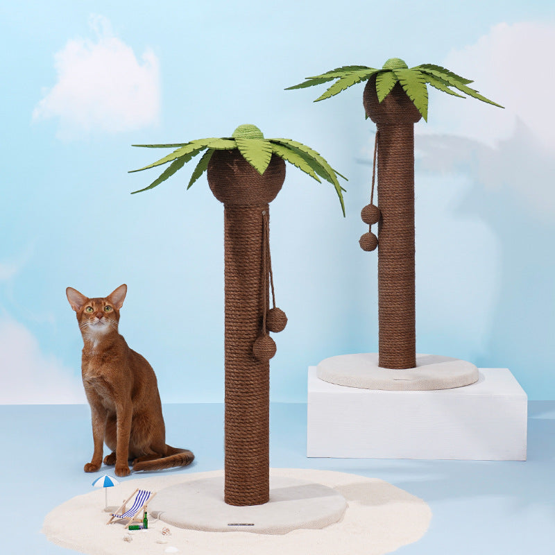 Coconut Cat Scratching Post