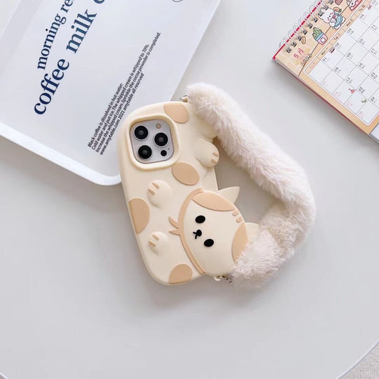 Cute Fluffy Cat Phone Case