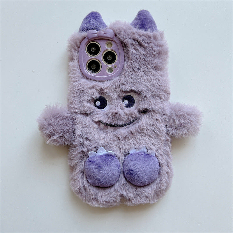 Cute Fluffy Monster Phone Case