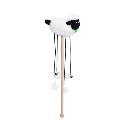 Cute Sheep Cat Teaser Wand