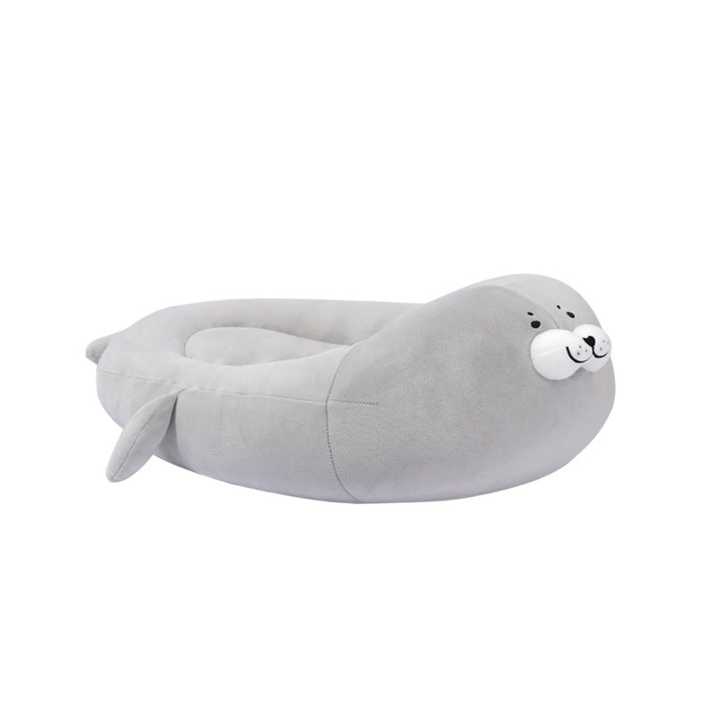 Cute Seal Cat Bed Mat