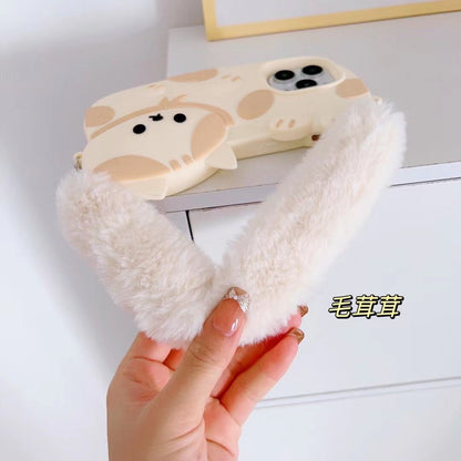 Cute Fluffy Cat Phone Case