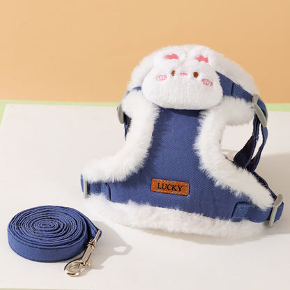 Cute Winter Warm Cat Harness