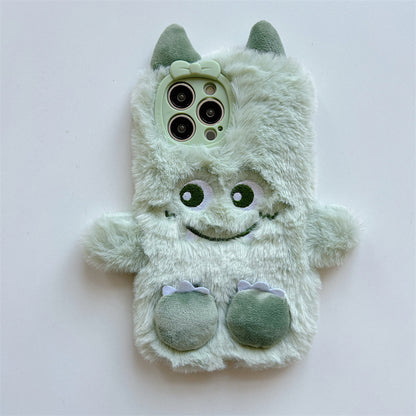 Cute Fluffy Monster Phone Case