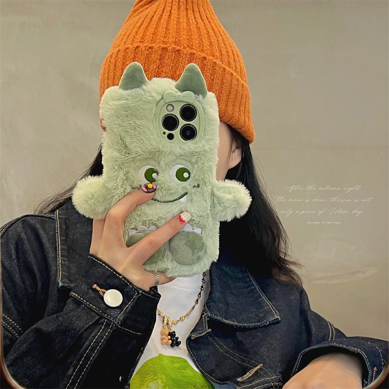 Cute Fluffy Monster Phone Case