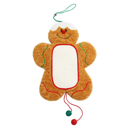 Christmas Gingerbread Man Cat Mat