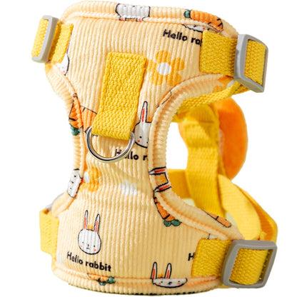 Cute Carrot Cat Harness