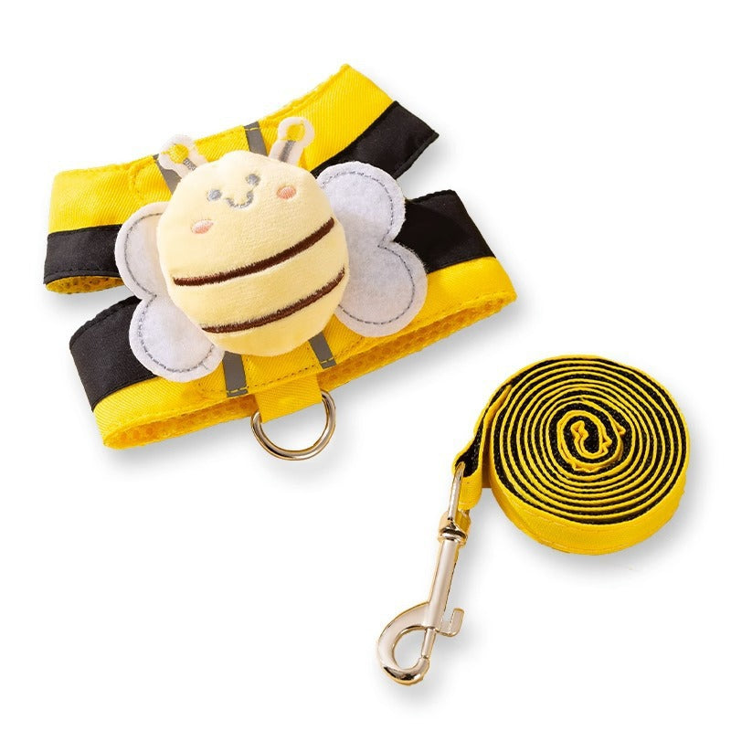 Cute Bee Cat Harness