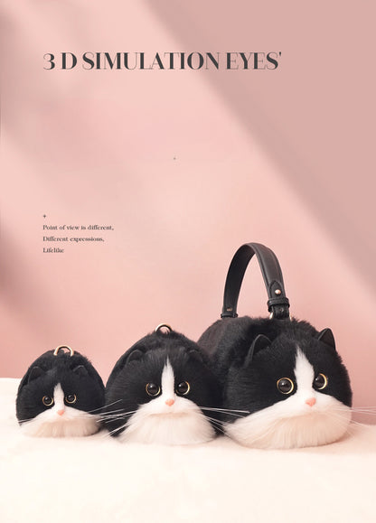 Black and White Cat Bag