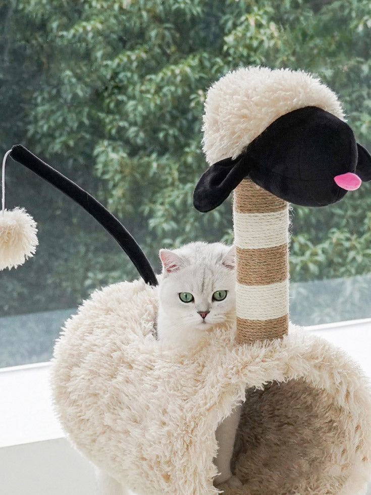 Black Face Sheep Cat Tree