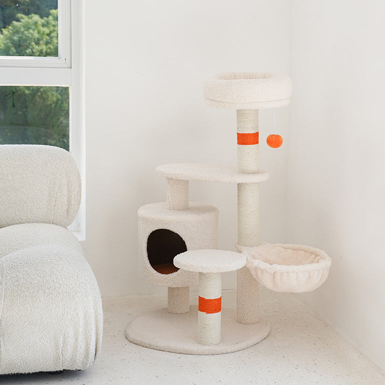 Cream Style Cat Tree