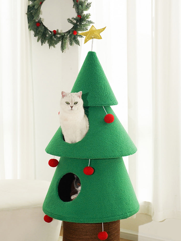 Christmas Tree Cat Tree