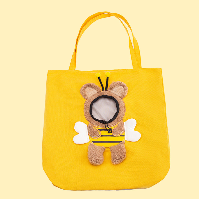 Cute Bee & Rabbit & Dinosaur Cat Bag