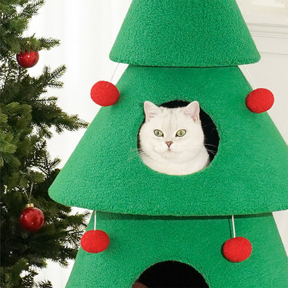 Christmas Tree Cat Tree