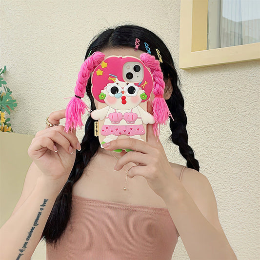 Cute Pigtail Bikini Girl Phone Case