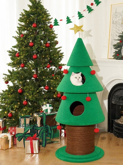 Christmas Tree Cat Tree