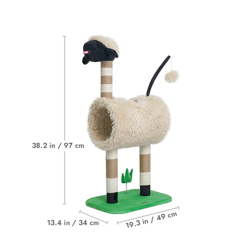 Black Face Sheep Cat Tree