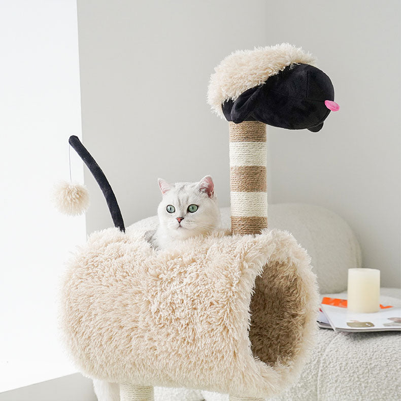 Black Face Sheep Cat Tree