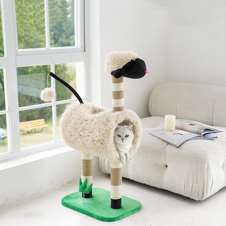 Black Face Sheep Cat Tree