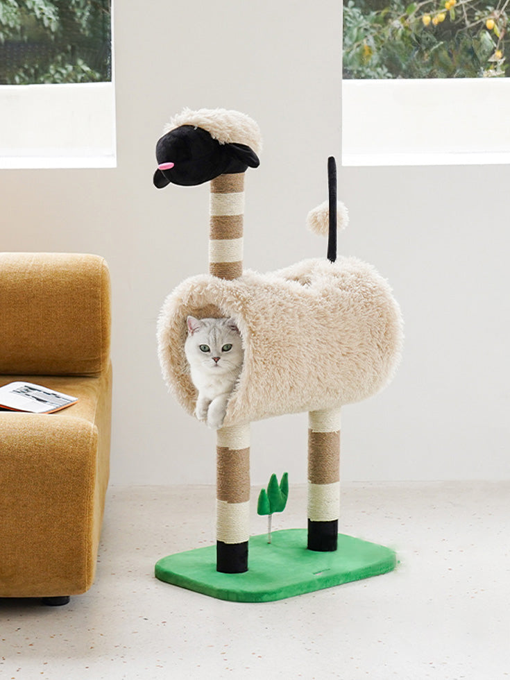 Black Face Sheep Cat Tree