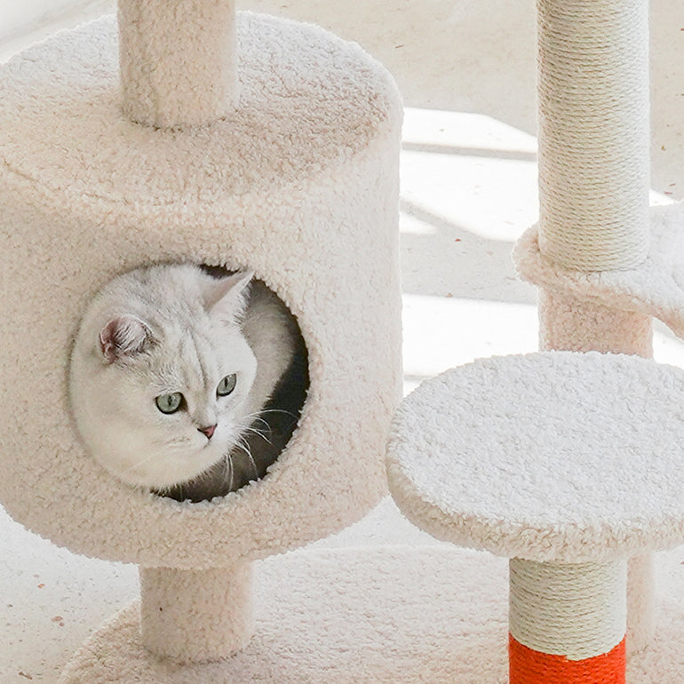 Cream Style Cat Tree